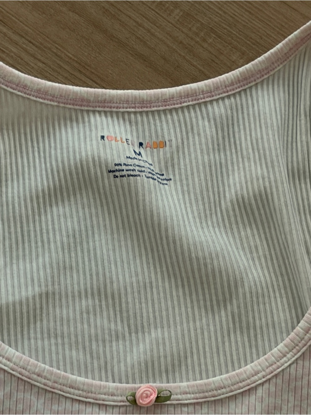 Roller Rabbit Ribbed Tank Top - Picture 3 of 3